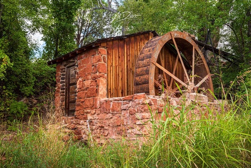 Desert Water Wheel