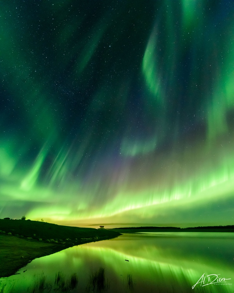 Aurora Dance (12" x 18", 60lb. River Linen 2.0)