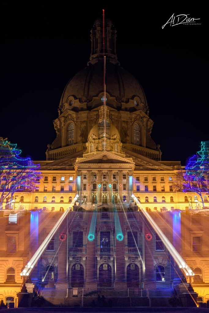 Festive Time Warp (12" x 18", 60lb. River Linen 2.0)