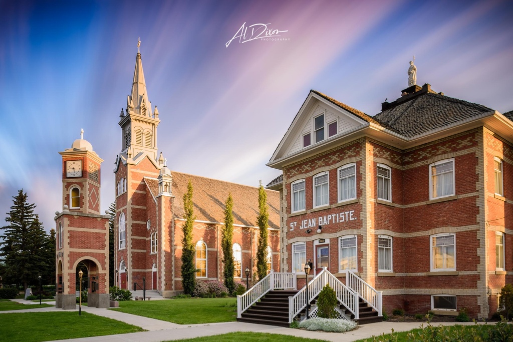 St. Jean Baptiste (12" x 18", 60lb. River Linen 2.0)